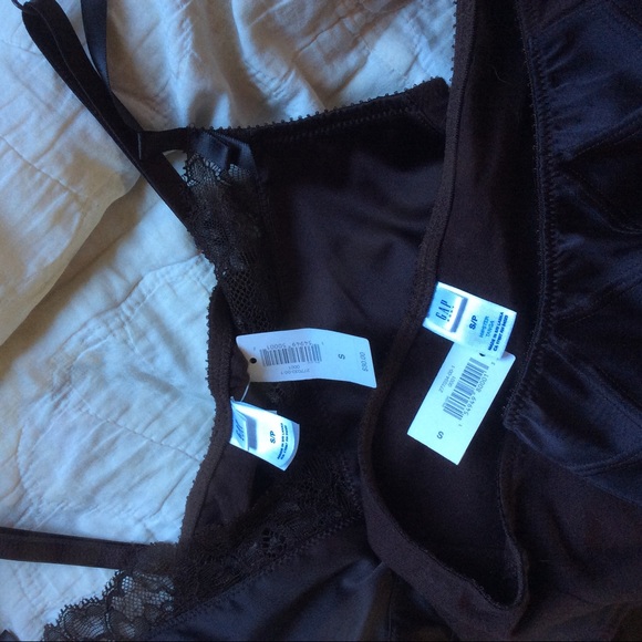 SOLD Gap Sleep Intimates Set Tank & Undies Brown - Picture 2 of 6